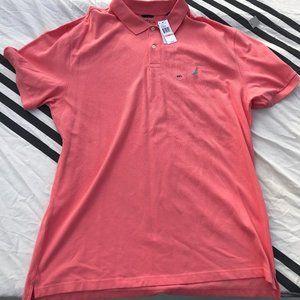 Nautica A Bit Trimmer POLO Shirt 3XL PINK Mens Polyester Collar Short Sleeve
